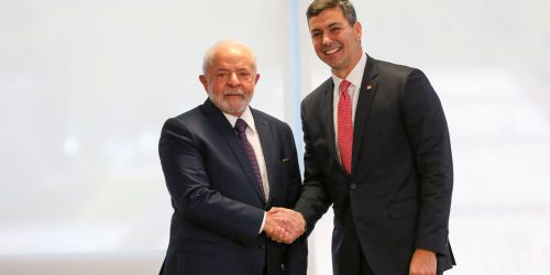 Imagem referente a Itaipu é tema de encontro entre Lula e presidente eleito do Paraguai