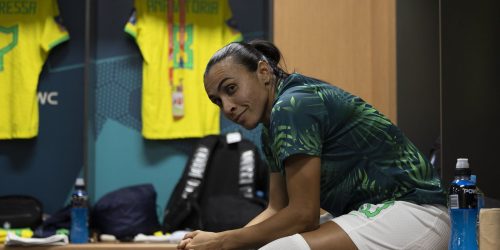 Imagem referente a Marta prevê jogo nervoso e luta pela vaga nas oitavas da Copa