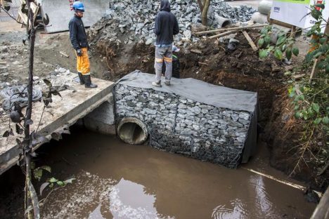 Imagem referente a Implantação de galeria subterrânea amplia capacidade de escoamento da água da chuva