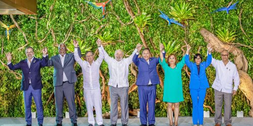 Imagem referente a Presidentes de oito países amazônicos assinam Declaração de Belém
