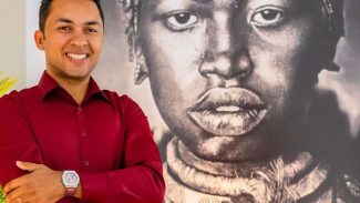 Exposição, no Rio, destaca cultura negra em desenho hiper realista