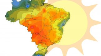 Onda de calor e baixa umidade marcam semana na maior parte do país
