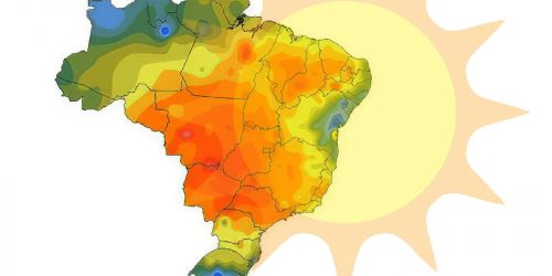 Onda de calor e baixa umidade marcam semana na maior parte do país