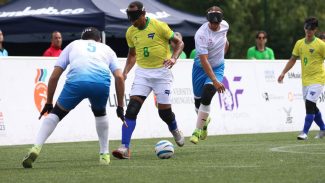 Seleção brasileira de futebol de cegos garante vaga nos Jogos de Paris