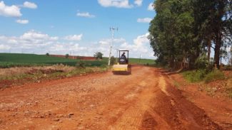 Investimento de R$ 4,2 milhões garante conservação de via rural entre Mamborê e Luiziana