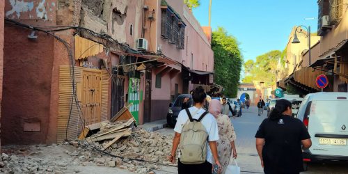 Imagem referente a Terremoto: “Eram blocos de rocha caindo sobre pessoas”, conta geólogo