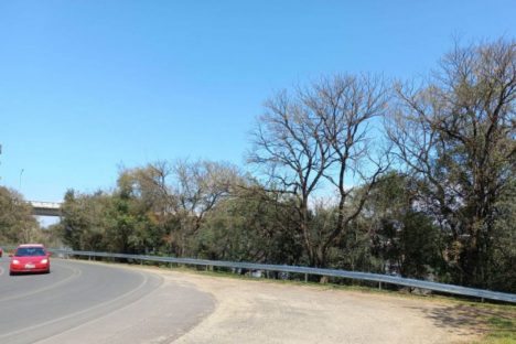 Rodovia em União da Vitória recebe reforço de segurança viária próximo ao Rio Iguaçu