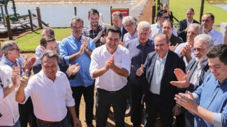 Produção com sustentabilidade: governador conhece novo sistema de reuso de água da Lar