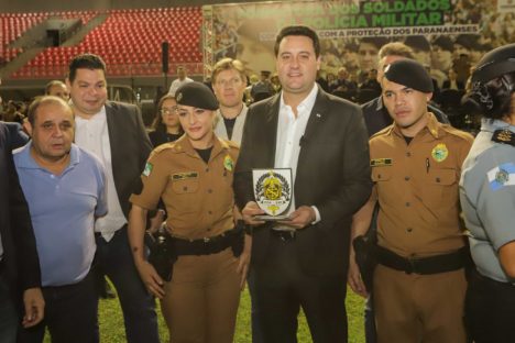 PM completa formatura história com 319 soldados que vão reforçar o Oeste e Sudoeste PM completa formatura história com 319 soldados que vão reforçar o Oeste e Sudoeste