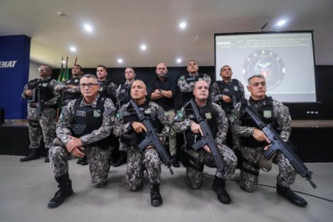Força Nacional reforça Operação Vazadas, da Secretaria de Segurança Pública, no Litoral Força Nacional reforça Operação Vazadas, da Secretaria de Segurança Pública, no Litoral