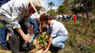 Governador dá início à ação que vai proteger mil nascentes de água até o Dia da Árvore
