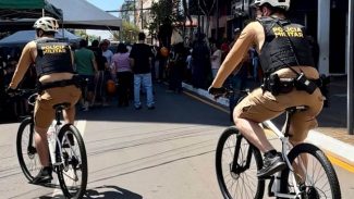 Polícia Militar retoma patrulhamento com bicicletas em Londrina