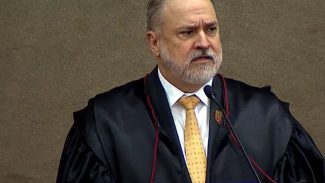 Aras faz último discurso no STF como procurador-geral da República