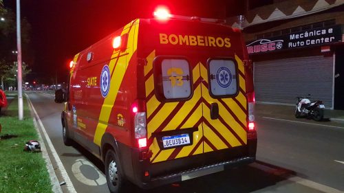 Acidente de trânsito deixa mulher ferida na Avenida Barão do Rio Branco Acidente de trânsito deixa mulher ferida na Avenida Barão do Rio Branco