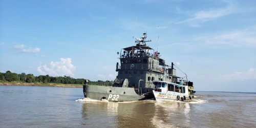 Imagem referente a Marinha apreende cerca de 1,3 tonelada de drogas no Amazonas