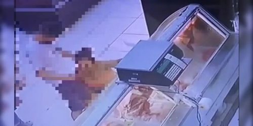 Imagem referente a Câmera flagra sexo oral em supermercado no Paraná; veja vídeo