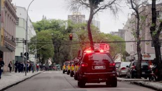Polícia Militar intensifica policiamento na região central de Curitiba