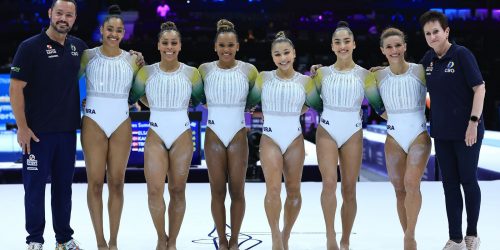 Imagem referente a Ginástica artística: seleção feminina confirma vaga nos Jogos de Paris