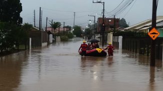 Santa Catarina tem 132 cidades atingidas por fortes chuvas