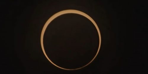 Imagem referente a Eclipse anular do Sol é observado no Norte e Nordeste do Brasil