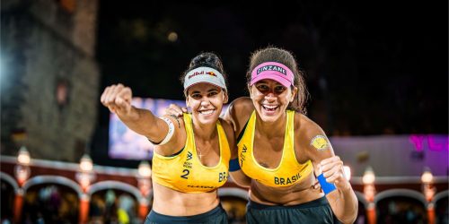 Imagem referente a Vôlei de Praia: Duda e Ana Patrícia decidem à noite título do Mundial