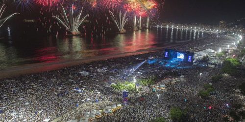 Réveillon no Rio terá 12 minutos de fogos em Copacabana e 12 palcos