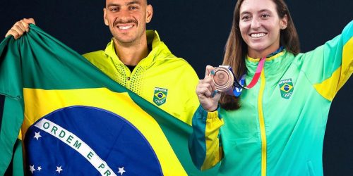 Imagem referente a Pan: Scheffer e Stefani serão os porta-bandeiras do Brasil na abertura