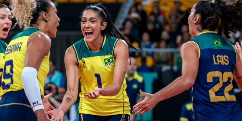 Pan-Americanos: Brasil bate Argentina e segue 100% no vôlei feminino
