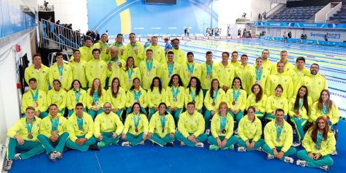 Natação brasileira encerra Pan-Americano de Santiago com 25 medalhas