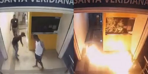 Imagem referente a Prefeito do Rio divulga vídeo com flagrante de incêndio criminoso