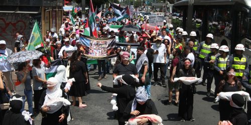 Imagem referente a Atos pró-Palestina em São Paulo e Brasília pedem cessar-fogo em Gaza