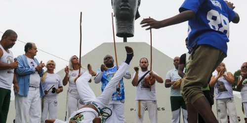 Imagem referente a Monumento do Zumbi, no Rio, sedia celebração e luta pela causa negra
