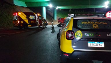 HUOP pede auxílio para identificar familiares de mulher que caiu do viaduto do Guarujá