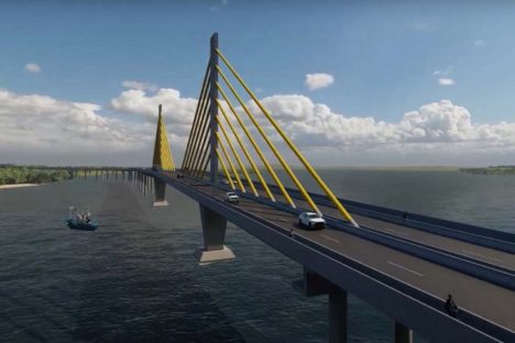 Imagem referente a DER/PR divulga vídeo da maquete da Ponte de Guaratuba