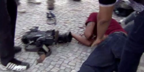 Imagem referente a Começa, no Rio, júri popular de acusados da morte de cinegrafista