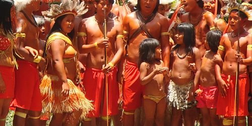Imagem referente a Indígenas zoró detectam presença de garimpeiros em seu território