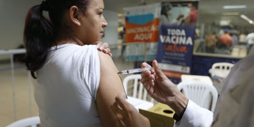 Imagem referente a Vacinação contra a gripe é prorrogada na Região Norte até fevereiro
