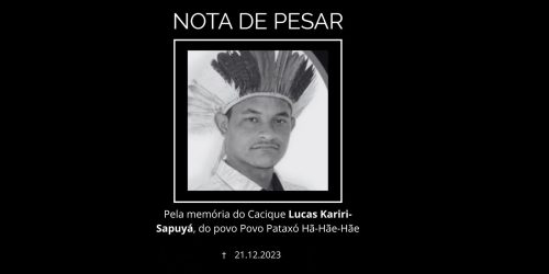 Imagem referente a Líder pataxó hã-hã-hãe é assassinado em emboscada no sul da Bahia