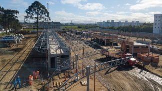 São José dos Pinhais: obras do novo terminal Afonso Pena alcançam 35% de execução