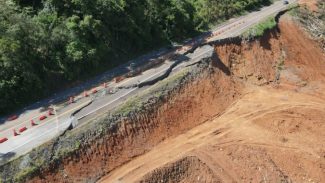 Obras em Pinhão: PR-170 terá detonação de rochas na tarde desta terça-feira