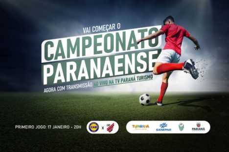 Imagem referente a TV Paraná Turismo divulga primeiras transmissões do Campeonato Paranaense 2024