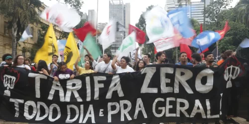 Imagem referente a Passe Livre faz manifestação em São Paulo contra aumento da tarifa