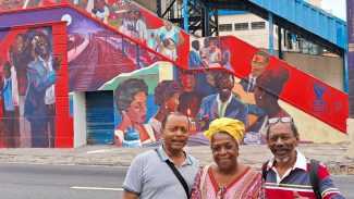 Grande Otelo é homenageado com mural no Rio de Janeiro