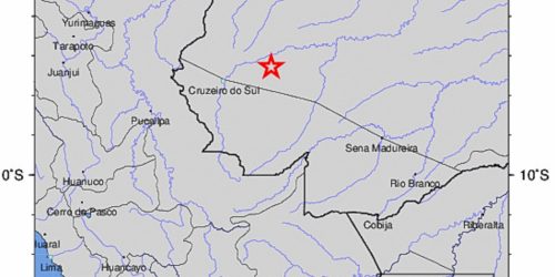 Imagem referente a Região Norte registra maior tremor de terra da história do Brasil