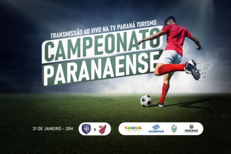 Imagem referente a TV Paraná Turismo exibe Cianorte e Athletico na quarta; rodada 7 terá nova transmissão