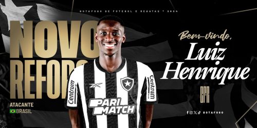 Imagem referente a Botafogo confirma contratação de Luiz Henrique, do Betis, da Espanha
