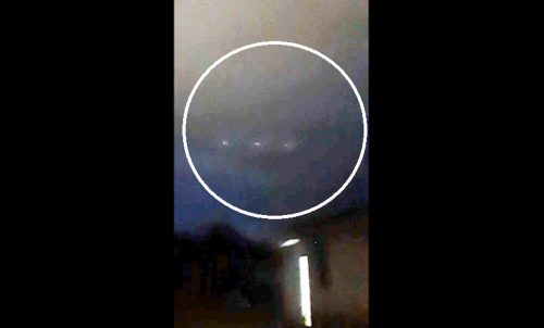 Imagem referente a Luzes misteriosas voltam a aparecer no céu de Cascavel