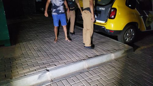 Imagem referente a Homem é preso por agredir a esposa em Braganey