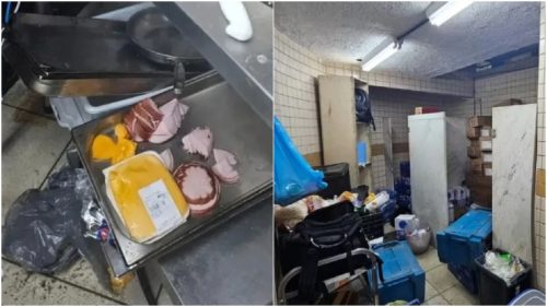 Imagem referente a Que nojo! Duas pessoas são presas por preparar alimentos em banheiro do Camarote da Sapucaí 