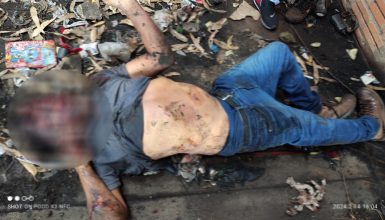 Imagem referente a Imagem forte: DH divulga foto de vítima morta no Brasmadeira para auxiliar na identificação